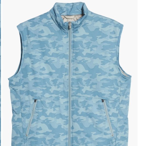 johnnie-O Rippen Camo Puffer Vest - Picture 10 of 14